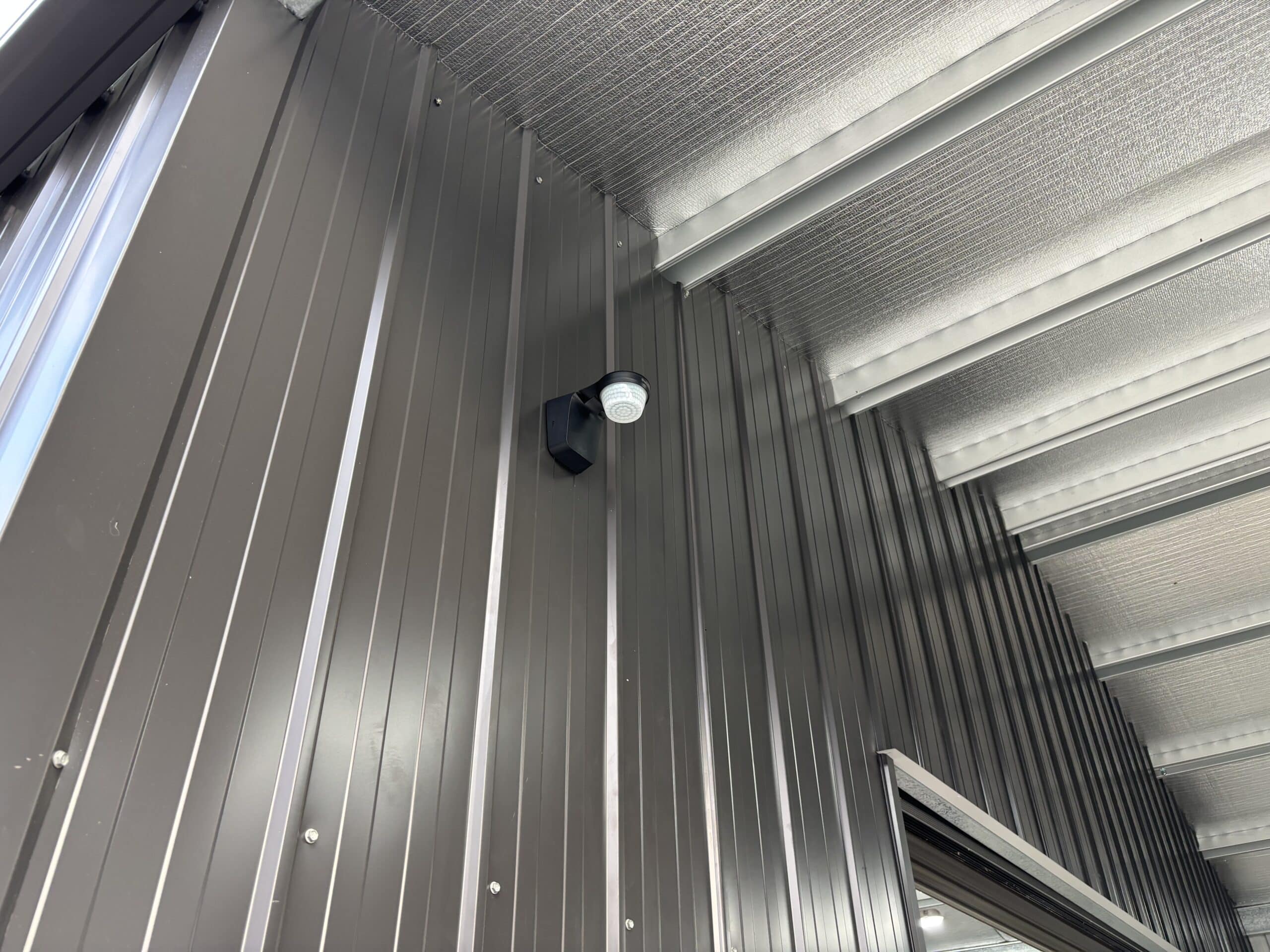Electrical Shed Wiring and Sensor Light - HSJ Electrical