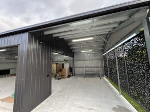 Electrical Shed Wiring of a 4 Bay Shed with LED Batten Lights - HSJ Electrical
