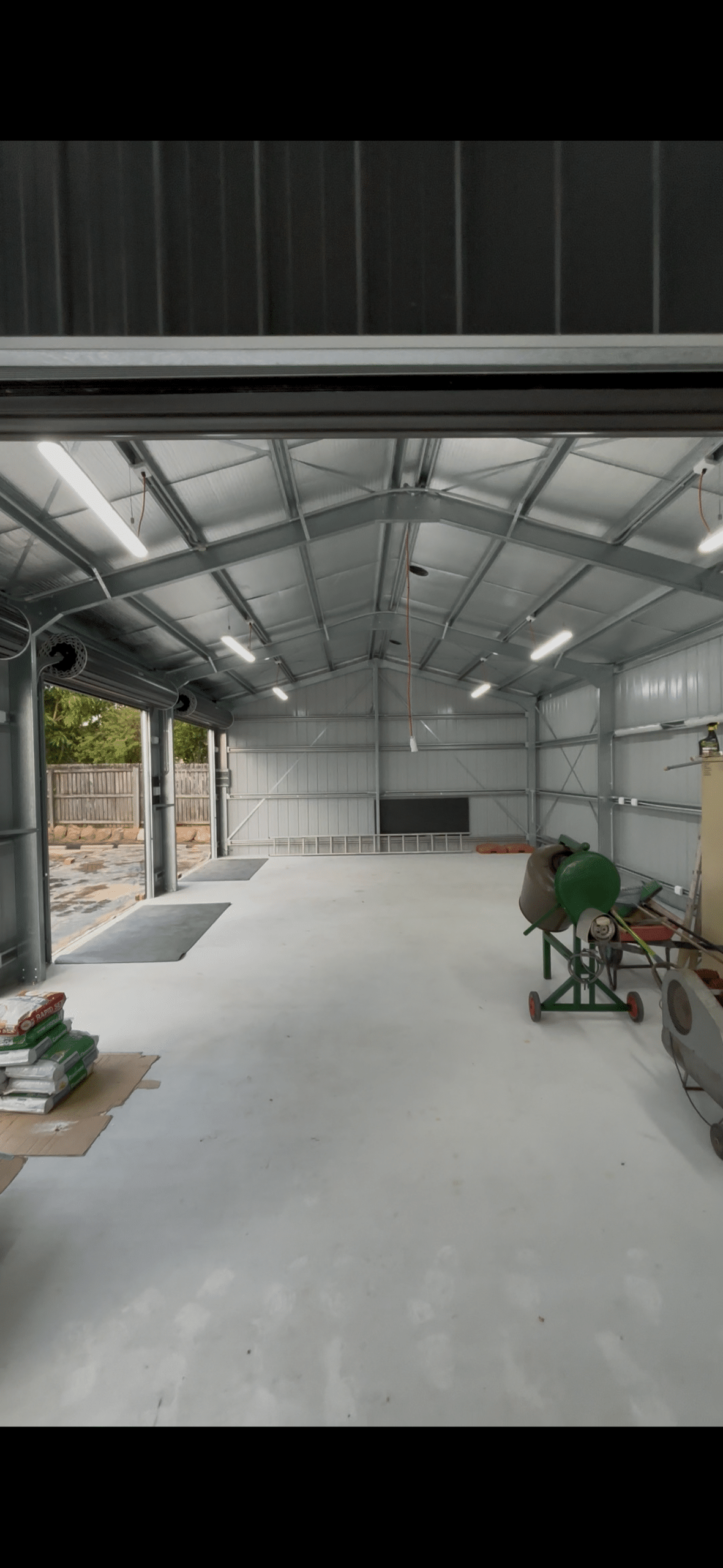 Electrical Shed Wiring of a 4 Bay Shed - HSJ Electrical