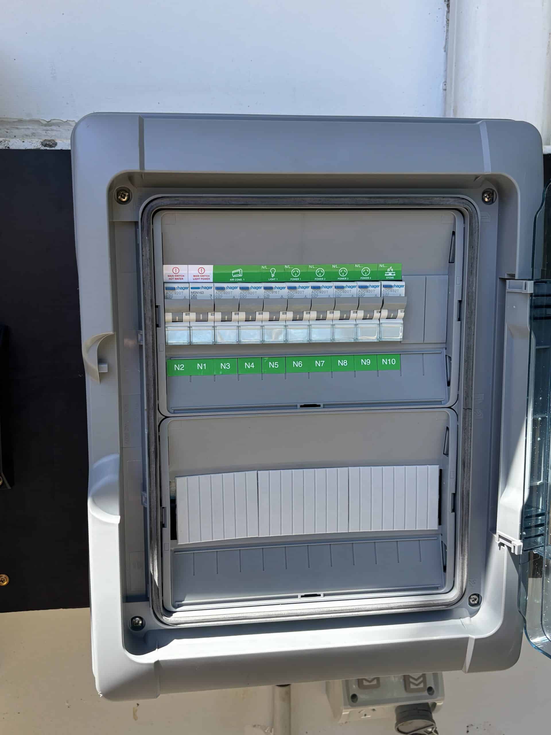 Electrical Shed Wiring and Switchboard - HSJ Electrical